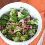 Roasted Broccoli with Bacon