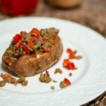 stuffed sweet potato