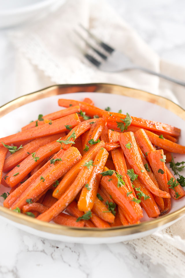 Roasted Honey Glazed Carrots (Paleo) - Delicious Meets Healthy