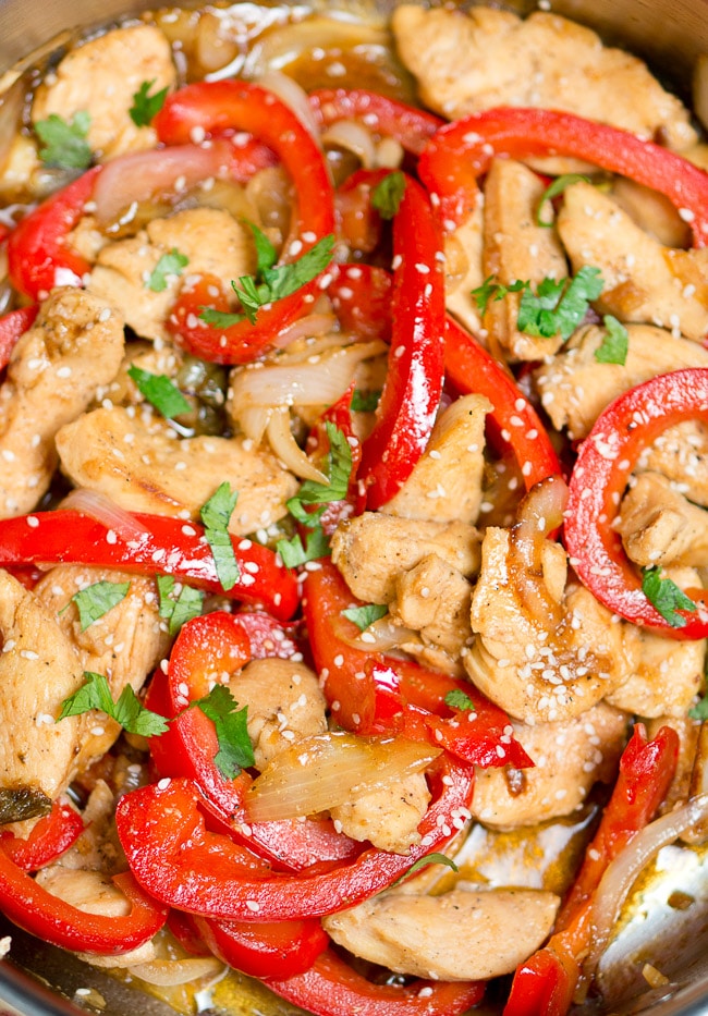 Sweet and Spicy Jalepeno Chicken Stir Fry