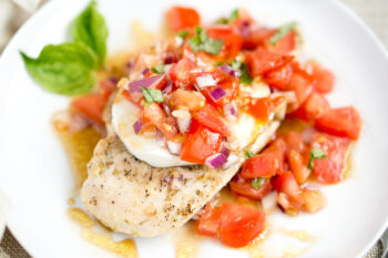 Grilled Chicken Caprese - Delicious Meets Healthy