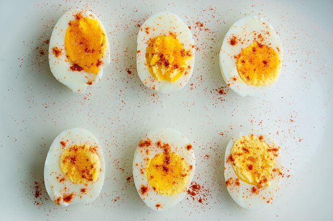 eggs with paprika