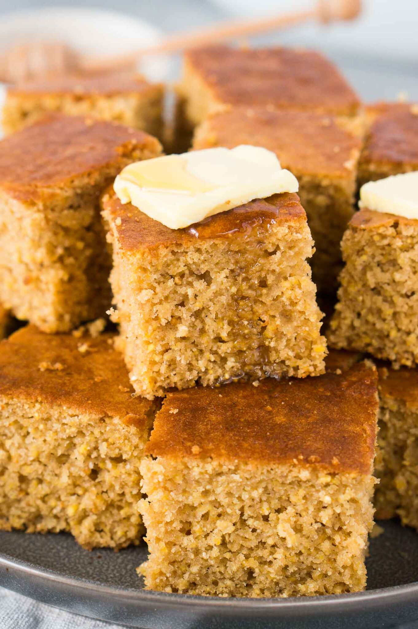 Gluten Free Cornbread with Honey Delicious Meets Healthy