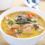 Creamy Chicken and Mushroom soup