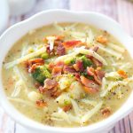 Broccoli and potato Soup