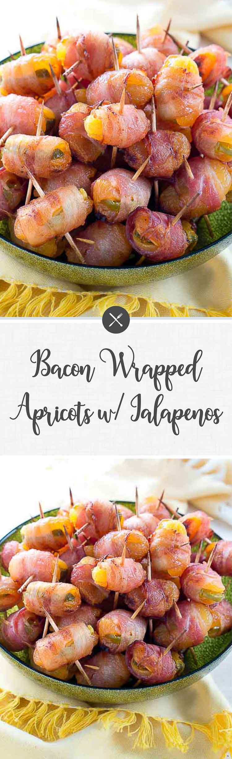 Bacon Wrapped Apricots with Jalapenos Delicious Meets Healthy