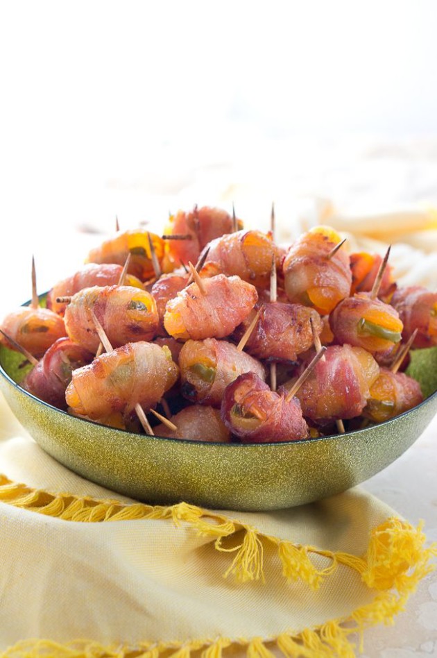 Bacon Wrapped Apricots with Jalapenos Delicious Meets Healthy