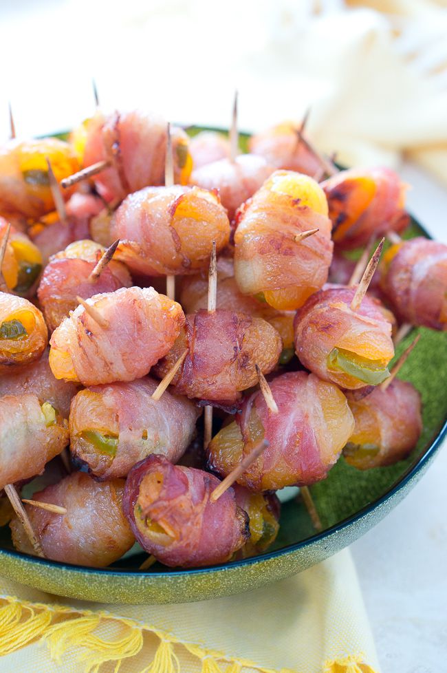  These sweet and spicy bacon wrapped apricots are a big hit every time! Perfect appetizer for any party and family gathering.