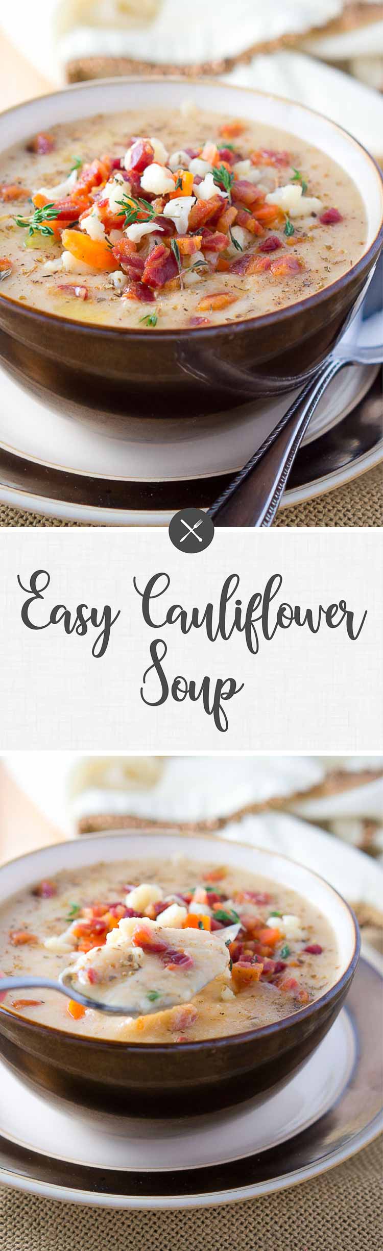 Easy Cauliflower Soup Recipe Delicious Meets Healthy