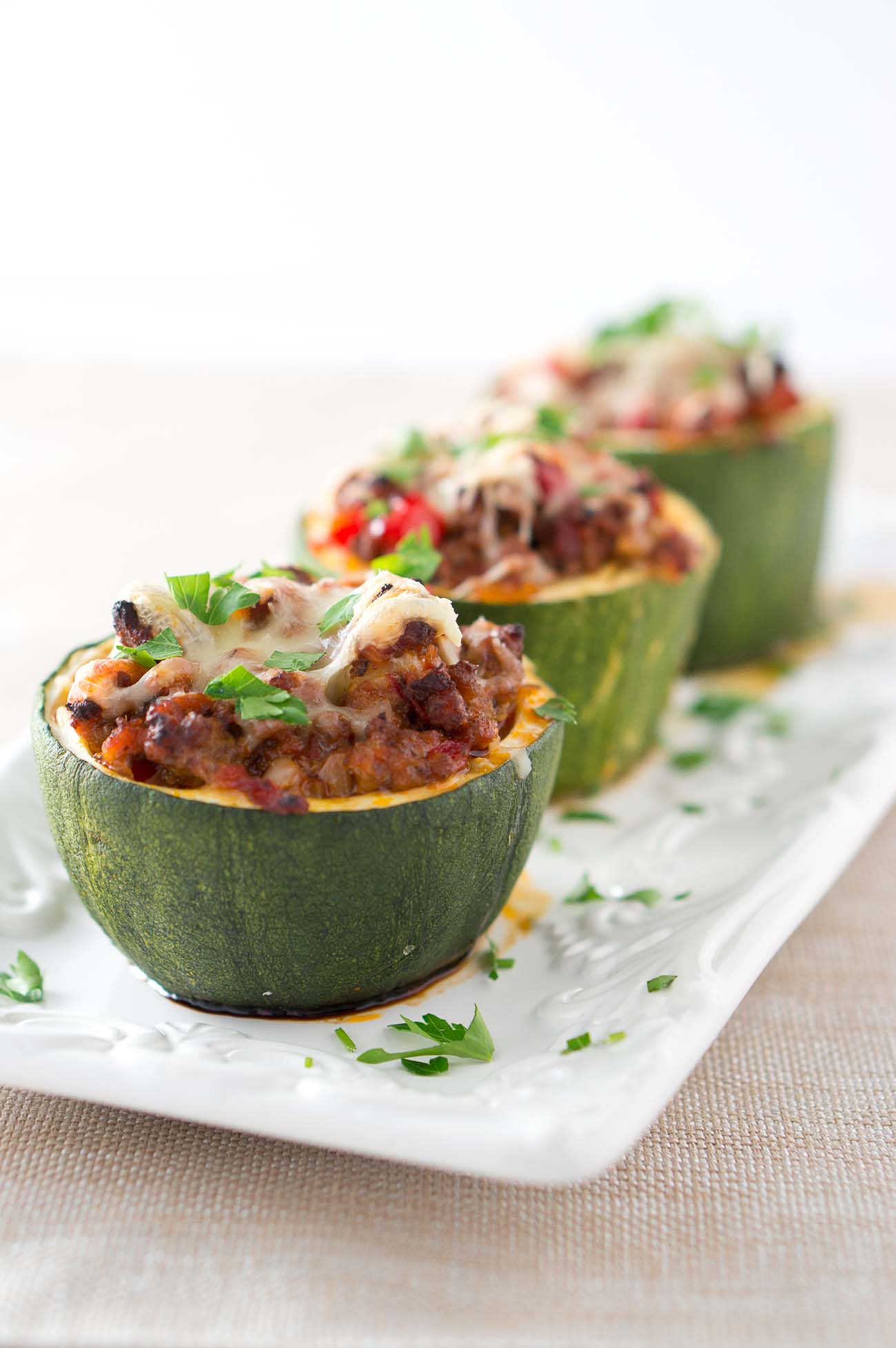 Stuffed Zucchini Cups Delicious Meets Healthy
