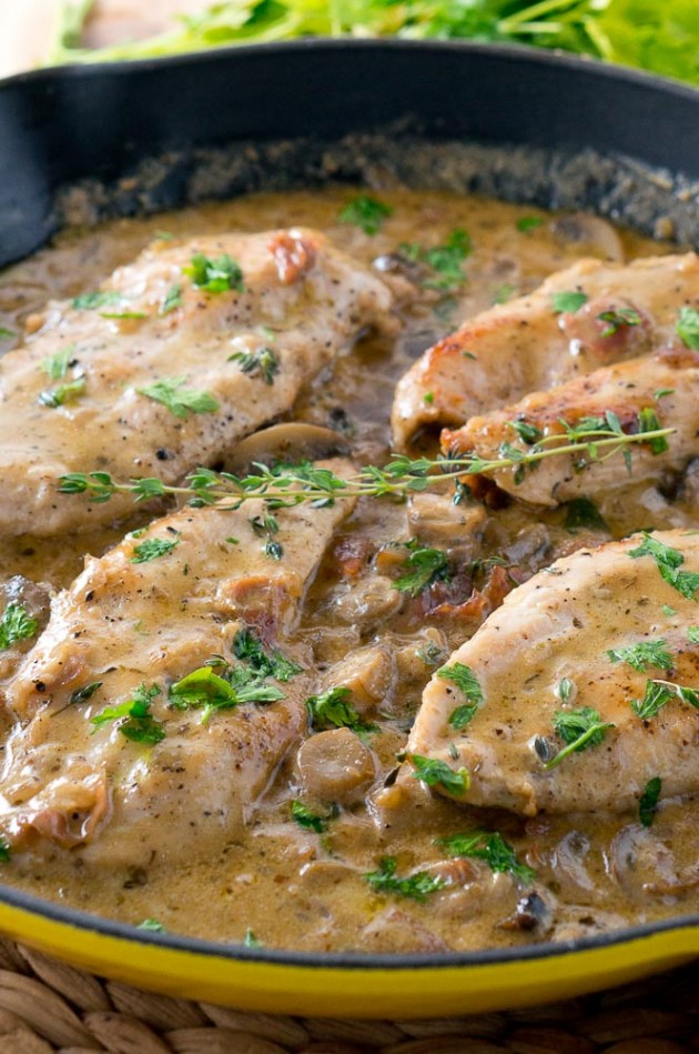 Chicken Marsala (Easy 30 Minute Meal) Delicious Meets Healthy