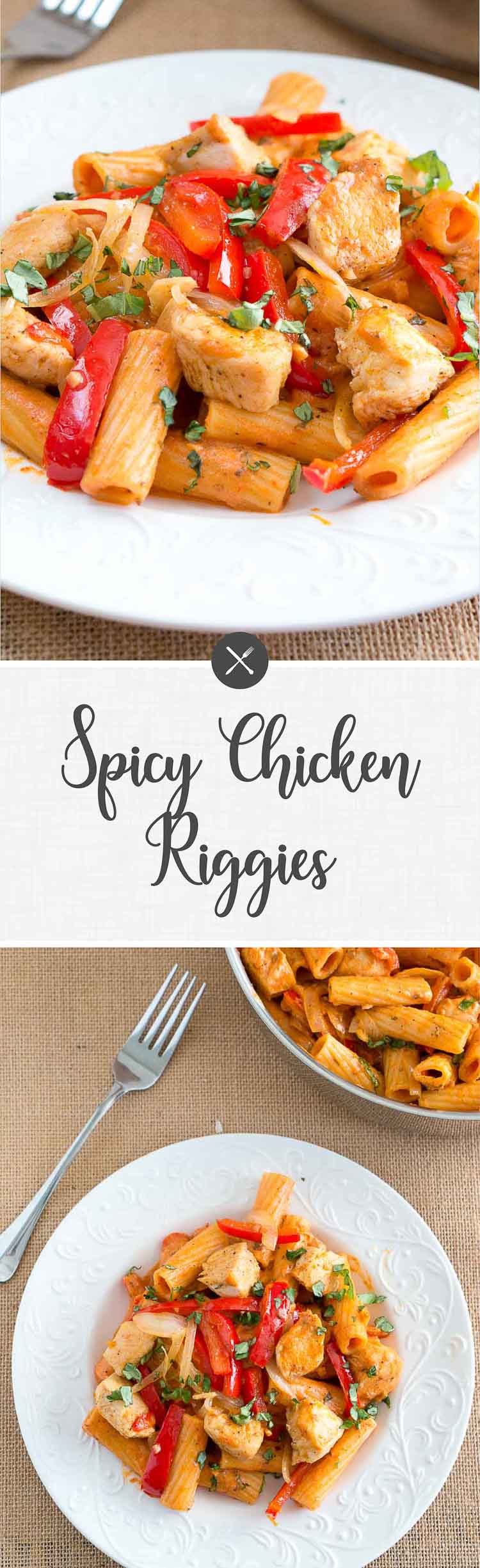 Spicy Chicken Riggies Delicious Meets Healthy
