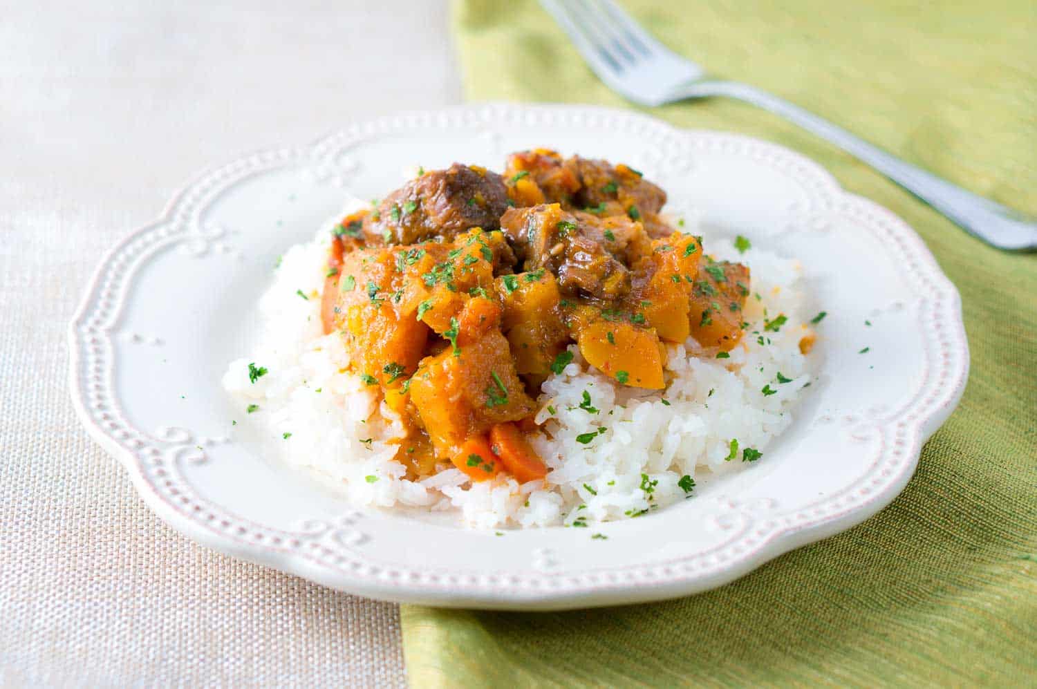 Instant Pot Beef and Butternut Squash Stew