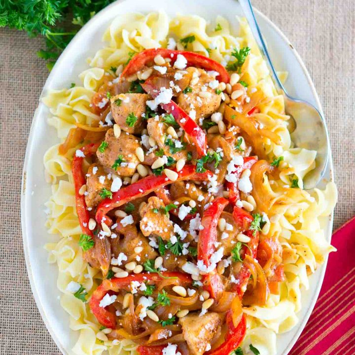 Easy Chicken Paprikash Delicious Meets Healthy