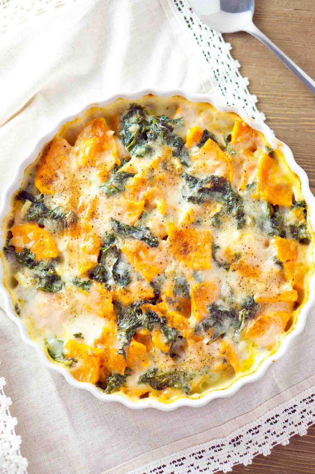 Sweet Potato and Kale Gratin Delicious Meets Healthy