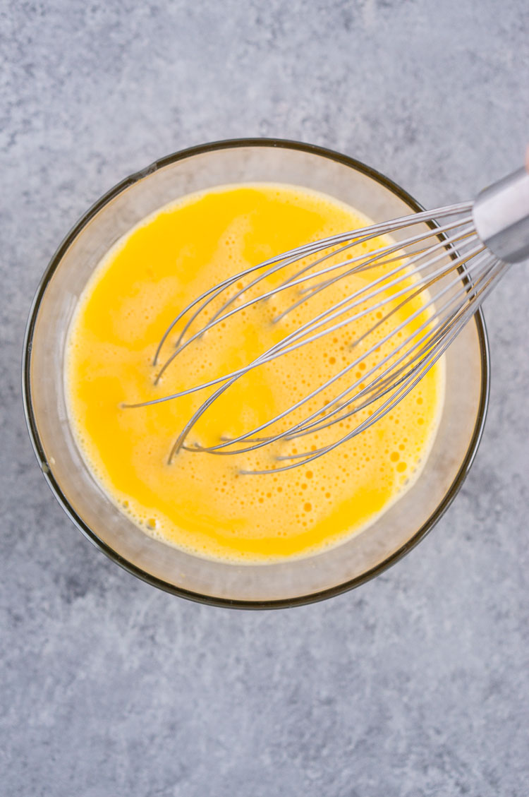 scrambled eggs without milk