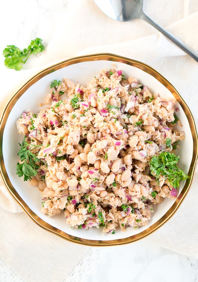 Tuna White Bean Salad