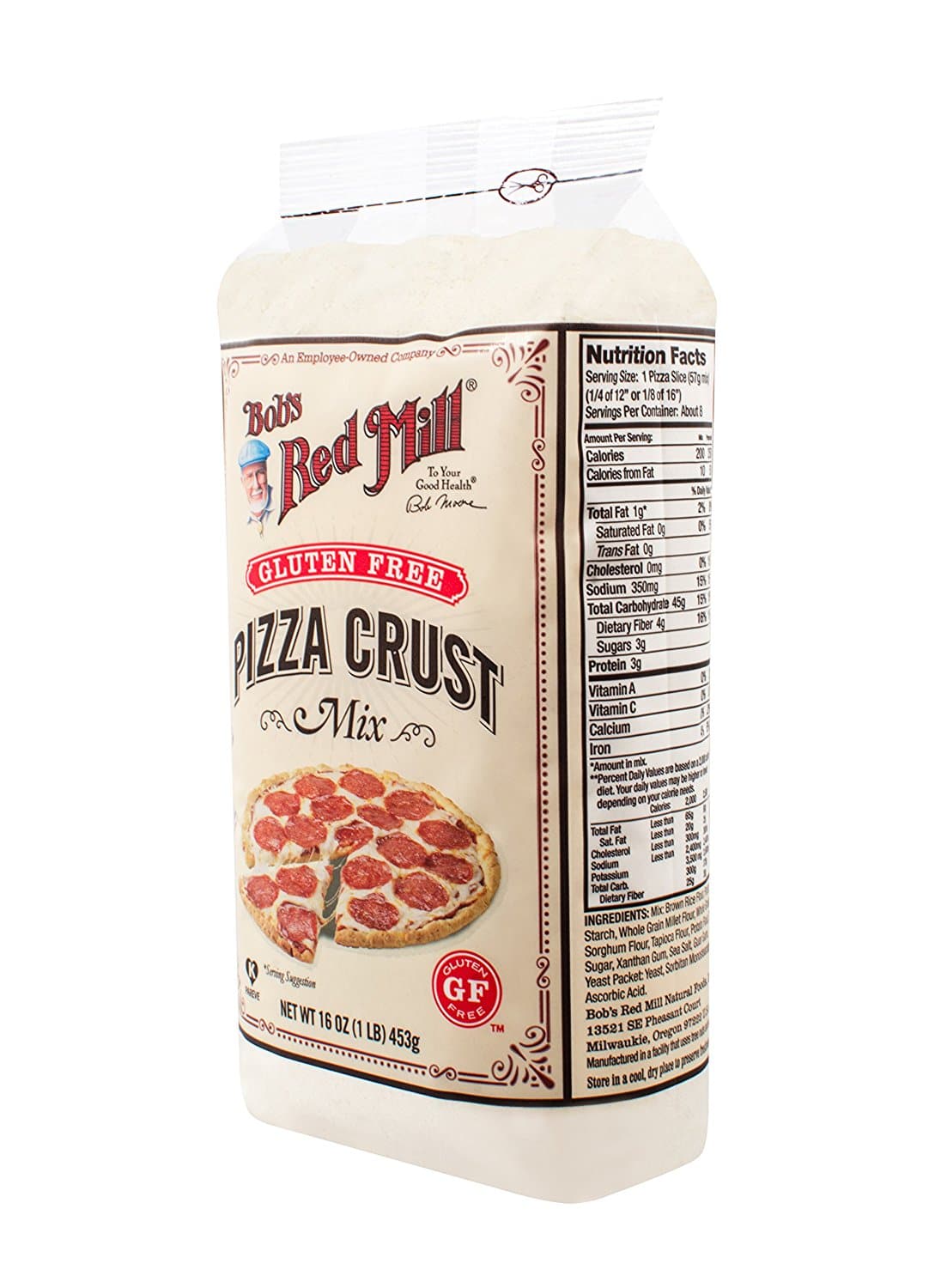 Gluten-Free Pizza Crust Mix