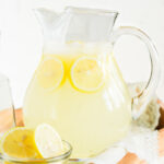 Homemade Lemonade with real lemons