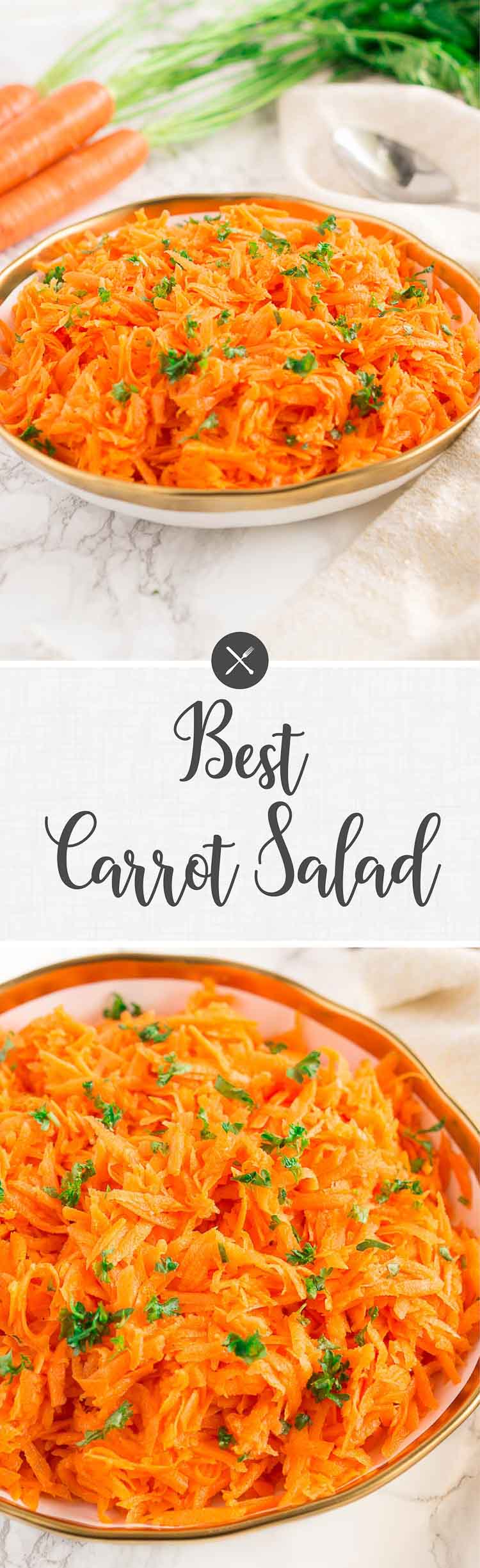 Carrot Salad Recipe (LowCarb, Paleo) Delicious Meets Healthy