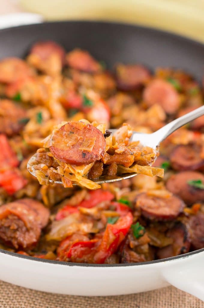 Cabbage and Sausage recipe