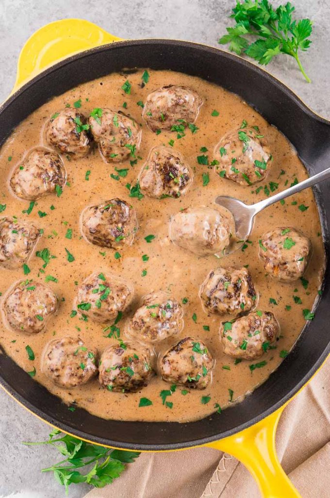 Swedish Meatballs - meal prep and planning