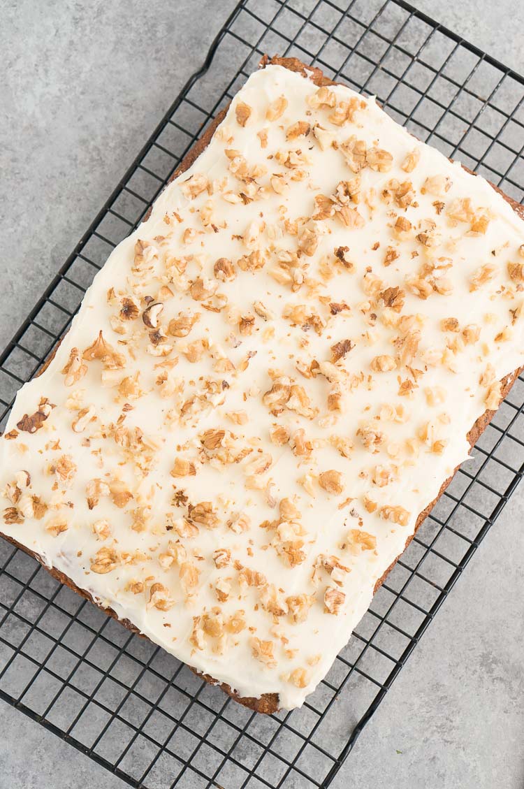Easy Carrot Cake Bars