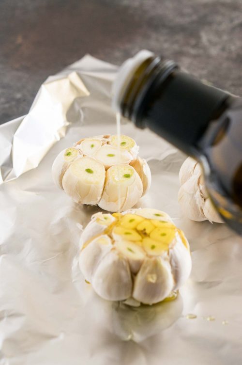 Roasted Garlic Recipe - How To Roast Garlic - Delicious Meets Healthy