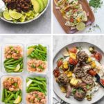 easy meal prep recipes collage