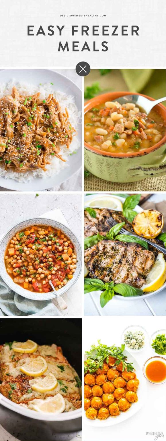 Easy Freezer Meals & Tips Delicious Meets Healthy