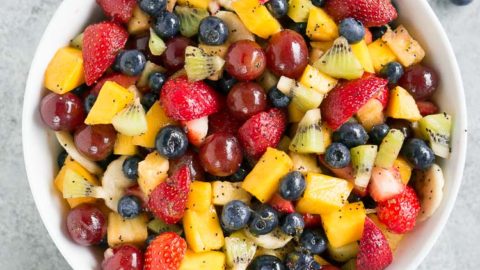 Honey Lime Fruit Salad
