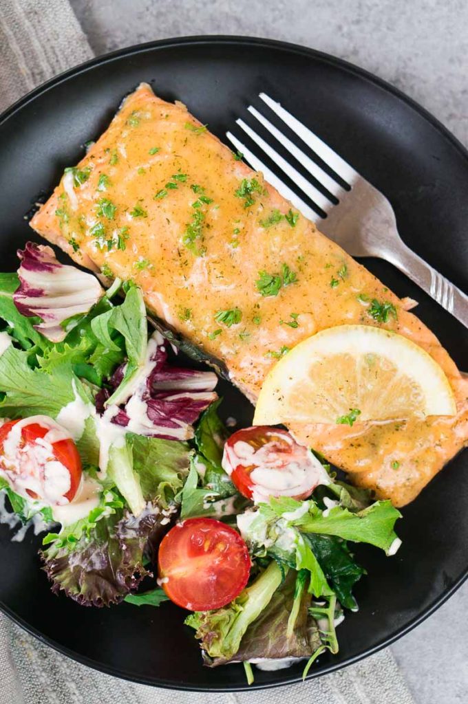 Maple Mustard Salmon (Only 15 Minutes) Delicious Meets Healthy