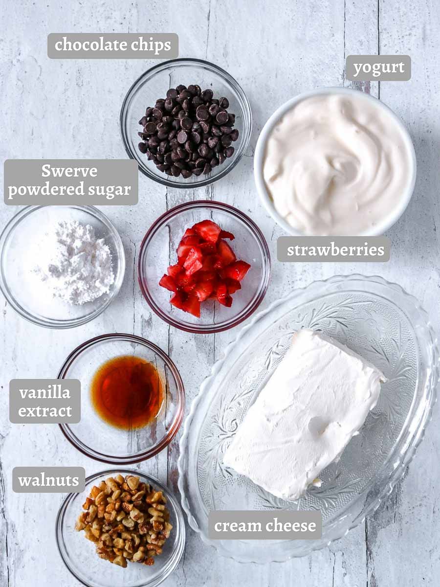 ingredients for frozen yogurt bark