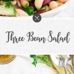 three bean salad - long pin