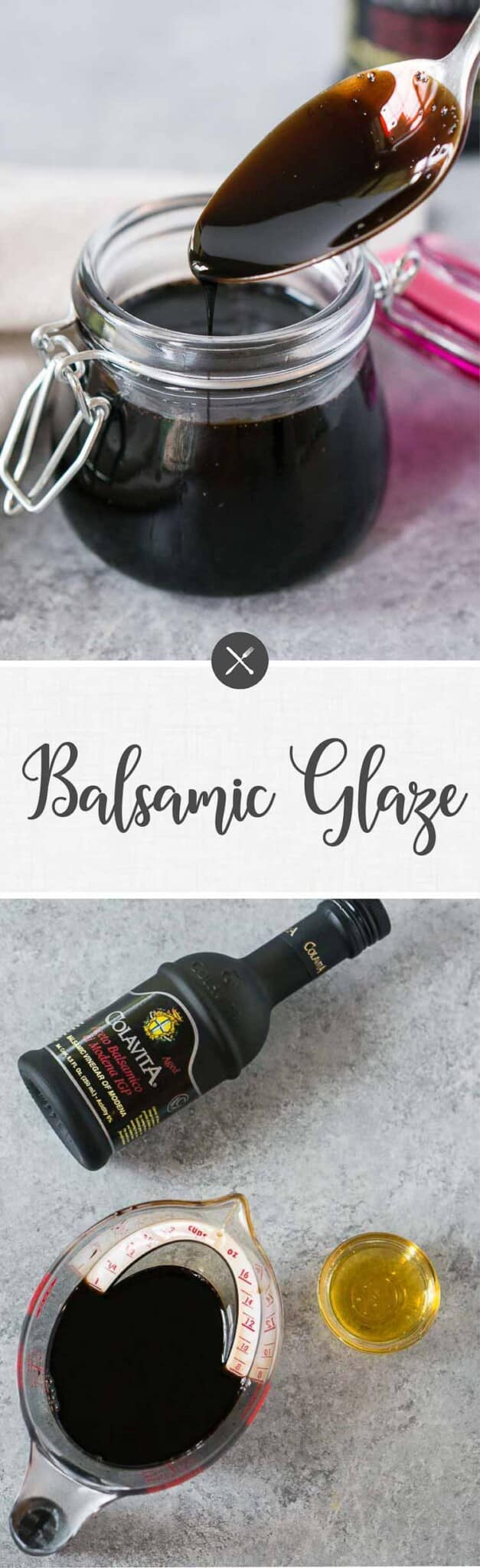 Balsamic Glaze Recipe (Balsamic Reduction) Delicious Meets Healthy