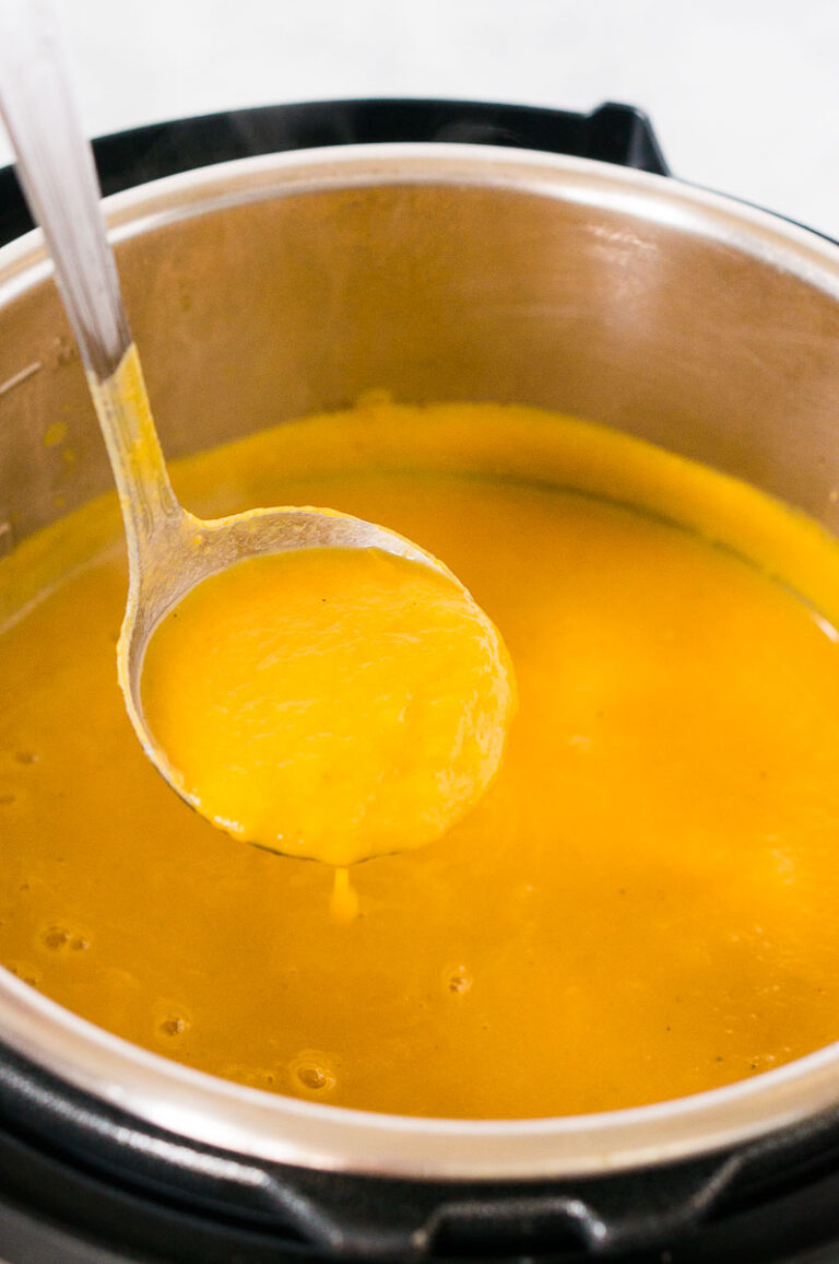 Instant Pot Butternut Squash Soup Delicious Meets Healthy