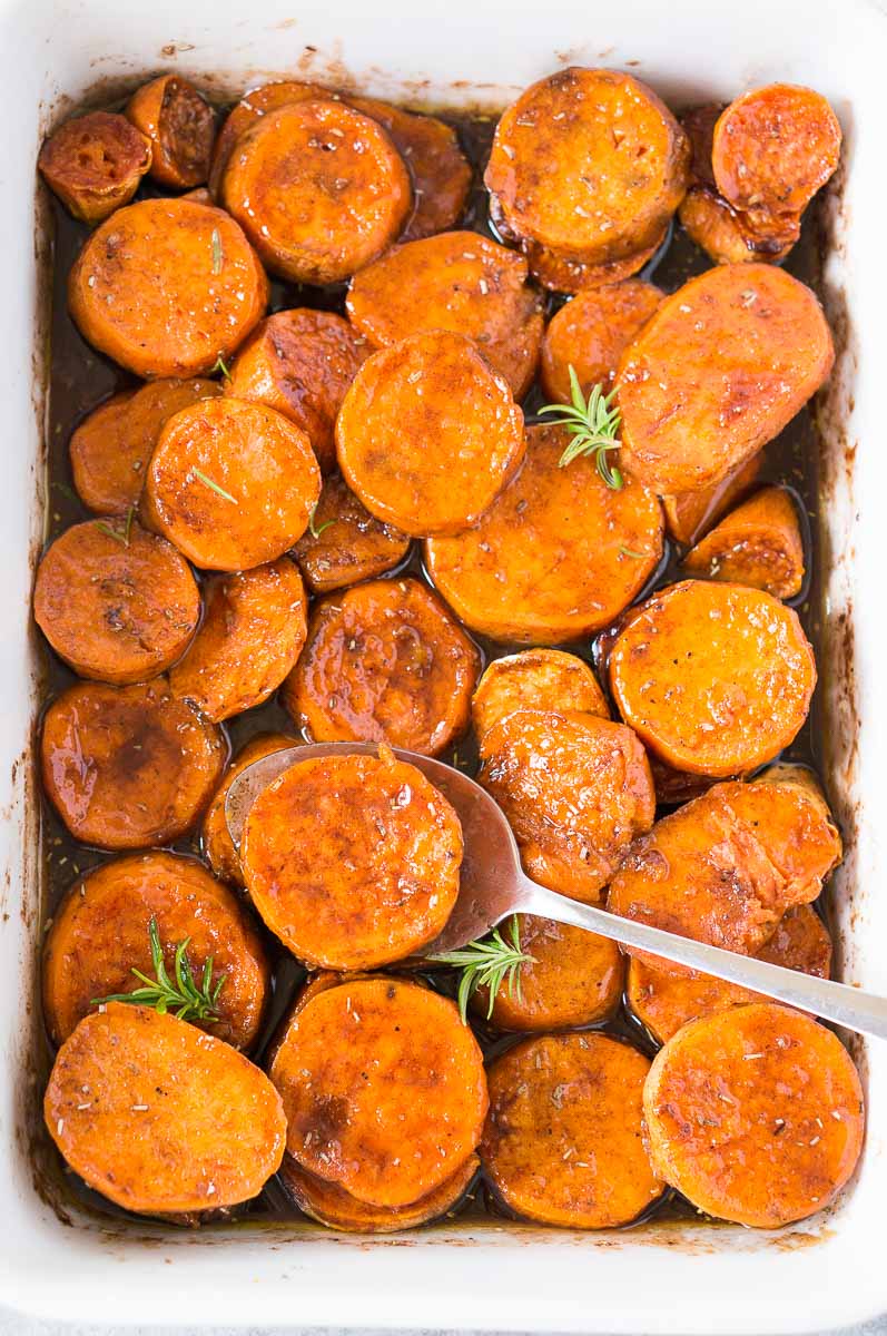 baked candied sweet potatoes