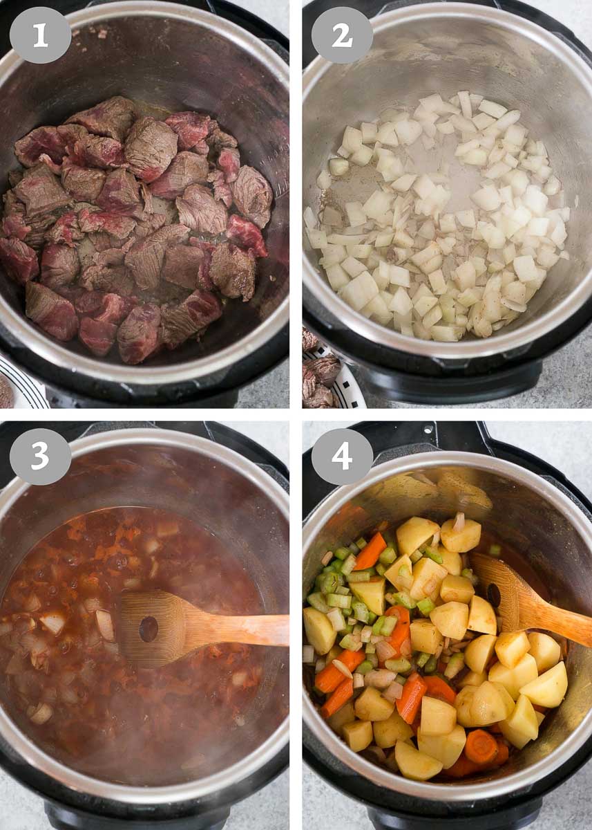 how to make beef stew in pressure cooker