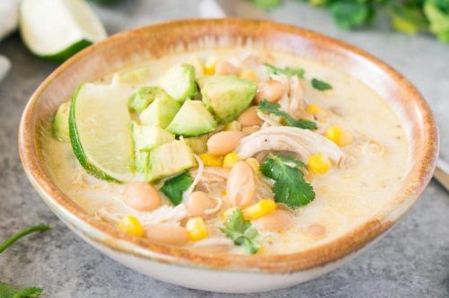 Instant Pot White Chicken Chili - Delicious Meets Healthy