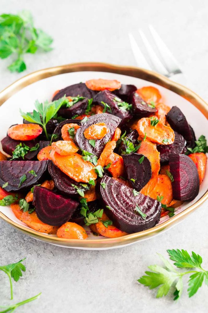 Roasted Beets and Carrots Delicious Meets Healthy