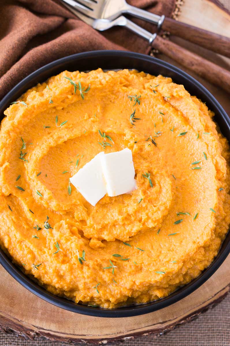 recipe for sweet mashed potatoes