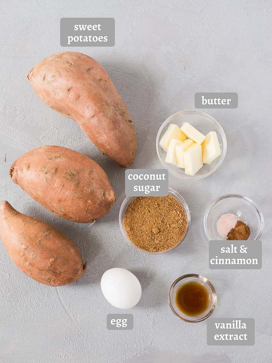 sweet potato casserole ingredients