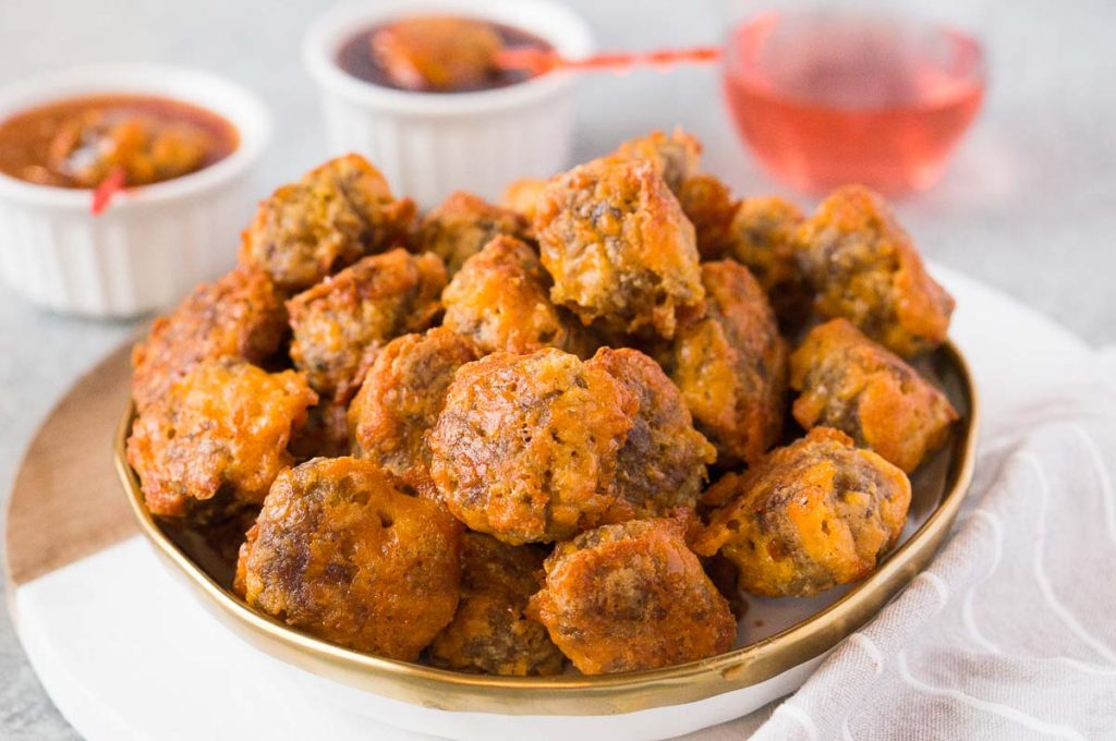 Sausage Balls (GlutenFree & Low Carb) Delicious Meets Healthy
