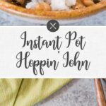 instant pot hoppin' john - long pin