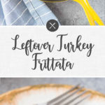turkey and sweet potato frittata - long pin