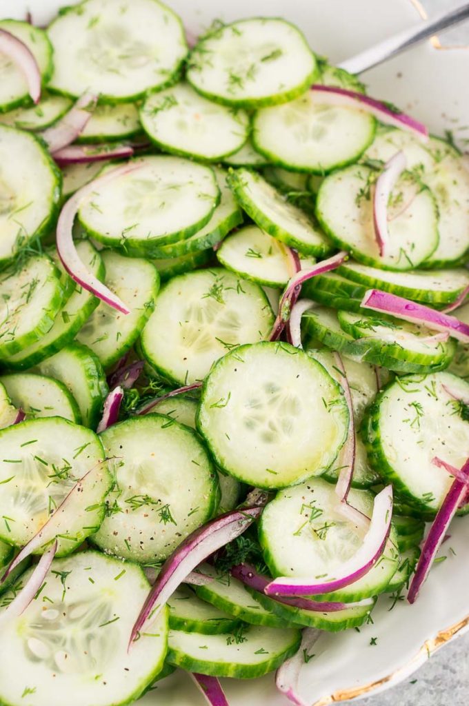 Easy Cucumber Salad Recipe (Fresh & Healthy) Delicious Meets Healthy