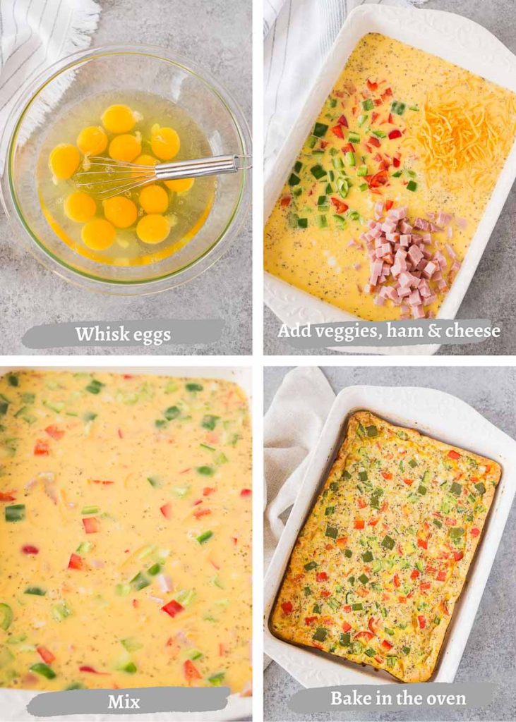 Egg Casserole (Healthy Egg Bake) Delicious Meets Healthy