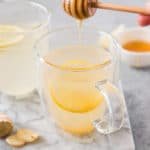 ginger tea with lemons