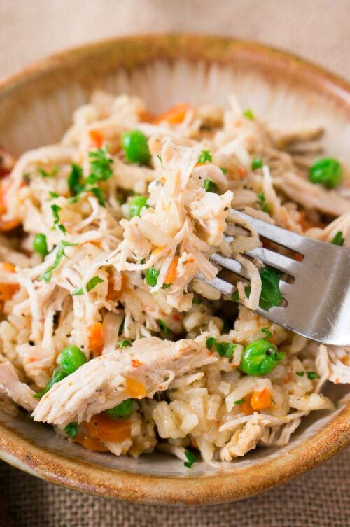 Instant Pot Chicken and Rice - Delicious Meets Healthy