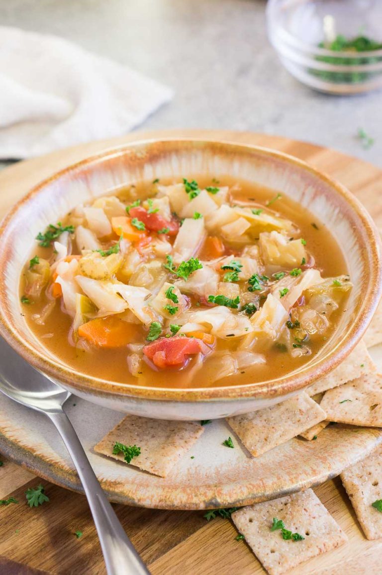 Cabbage Soup (Healthy & Easy) - Delicious Meets Healthy